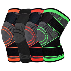 Genouillère de sport pour homme, genouillères élastiques, équipement de fitness, genouillère de protection pour le basketball et le <span class=keywords><strong>volleyball</strong></span> - Product Image 3