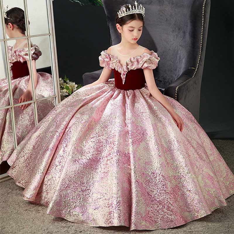 strapless open back dress Fairy Floss Red Tutu Party & Flower Girl Dress Christmas Dress – Tiny Tutus main image 0