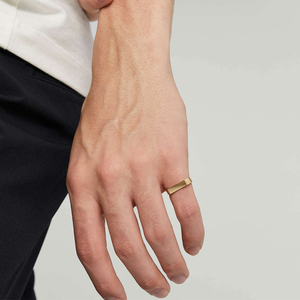 EManco Unisex Size Silver <strong>Ring</strong> Men's Punk Open <strong>Ring</strong> Men Stainless Steel Fashion18k <strong>Rings</strong> Men Jewelry Wholesale - Product Image 5