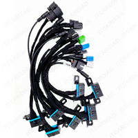 Cables de prueba EIS ELV para plataforma de cerraduras CGDI MB W204 W212 W221 W164 W166, caja de cambios, actualización OBD2, Cable de conexión de diagnóstico, 8 Uds.