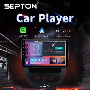 Autoradio électronique <span class=keywords><strong>Android</strong></span> 14 Lecteur DVD de voiture stéréo à écran tactile pour Peugeot 107 Toyota Aygo <span class=keywords><strong>Citroen</strong></span> <span class=keywords><strong>C1</strong></span> 2005-2014 - Product Image 4