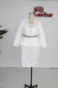 Conjunto de 3 Piezas de Vestido de Iglesia para Mujer Talla Grande, Ropa de Mujer de Primera Calidad para el Trabajo - Product Image 2