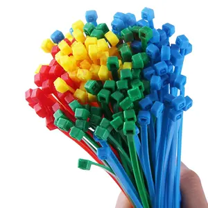 CE ROHS REACH High Quality Colored Plastic Nylon Cable Ties / Zip Ties