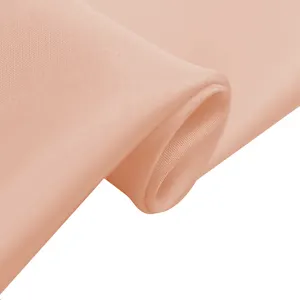 Grosir produk baru 8mm haotai kain sutra lebar 45 "NO.31 warna Persik untuk syal sutra