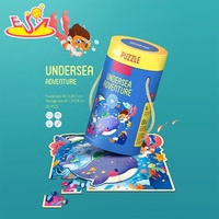 Cartes d'apprentissage de l'arabe personnalisées, puzzle de correspondance en papier pour enfants P14A021