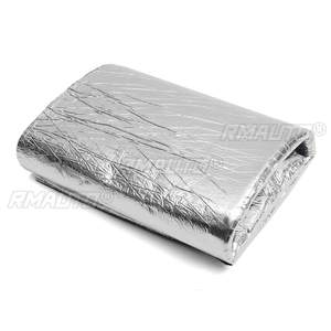 Tapis insonorisant 100/140x100cm 7mm pour isolation phonique du capot moteur, pare-feu et isolation thermique en mousse d'aluminium pour tuyaux - Product Image 3