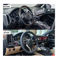 Kit de mise à niveau intérieur de luxe 2024 tableau de bord en cuir pour modèle 958 pour Porsche Cayenne