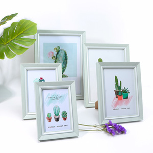 Khung Ảnh Gỗ Cắt Giấy Thủ Công A4 Sáng Tạo Khung Ảnh Hoa Thủy Tinh Hai Mặt Để Trang Trí - Product Image 2