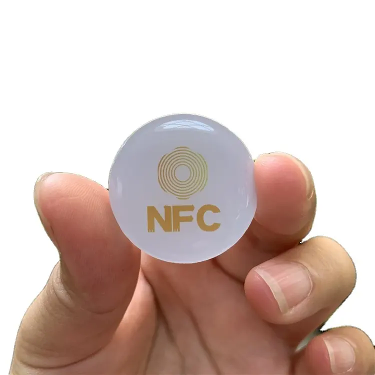 Tag Kartu Keran Bisnis Epoxy NFC 30Mm