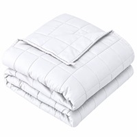 Couverture lestée en coton à 5 couches lavable en machine avec billes de verre arrondies pour un confort sûr et une régulation nerveuse
