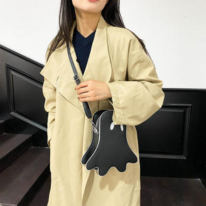 เคสโทรศัพท์มือถือธีมฮาโลวีนใหม่ กระเป๋าสะพายข้างรูปผีน่ารัก สไตล์ส่วนตัวสุดเทรนด์ - Product Image 2