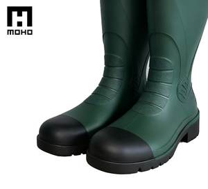 <span class=keywords><strong>Stivali</strong></span> <span class=keywords><strong>da</strong></span> Lavoro Unisex Impermeabili con Punta in Acciaio, Alti fino al Ginocchio, <span class=keywords><strong>Comodi</strong></span> <span class=keywords><strong>Stivali</strong></span> in PVC Traspiranti e Termici per l'Inverno - Product Image 5