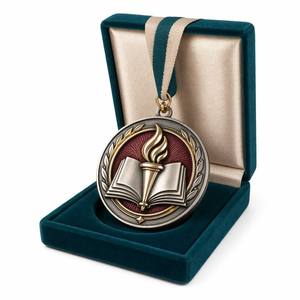 Médaille de sport personnalisée en alliage de zinc, logo 3D, émail dur et doux, médaille de course en métal personnalisée avec ruban - Product Image 2