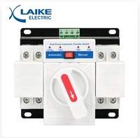 LKQ2-125A/2P Ats 125a Saklar Transfer Otomatis Daya Ganda Kelas CB Miniatur Pengalih Darurat