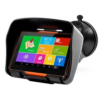 Cámara DVR con Mapas Mundiales, Reproductor MP3/MP4, Navegador GPS Android para Motocicleta, con Batería Recargable a Prueba de Agua de 4.3 Pulgadas