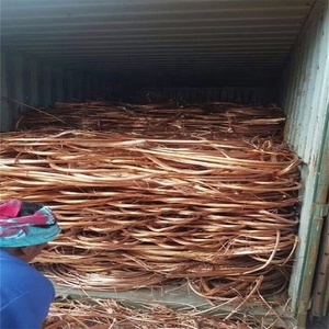 Chatarra de alambre de cobre brillante desnudo 99.9% #1 grado en balas de 1000kg para refinación - Product Image 2