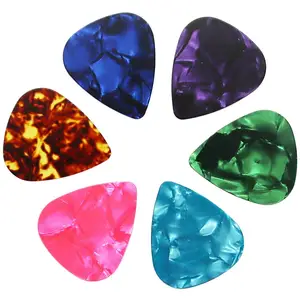 Colorful Good Quality Fast delivery in stock factory price top selling 0.46mm guitar picks