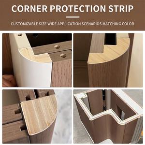 Revestimiento Blanco, Imprimación, Panel <span class=keywords><strong>de</strong></span> Pared <span class=keywords><strong>de</strong></span> Madera en Forma <span class=keywords><strong>de</strong></span> Arco, Zócalo, Línea <span class=keywords><strong>de</strong></span> <span class=keywords><strong>Yeso</strong></span> para Cableado, Decoración Interior, Moldura <span class=keywords><strong>de</strong></span> Esquina para Armario - Product Image 5