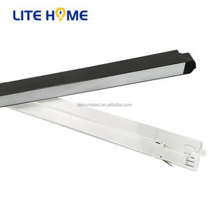 Monophasé/4 fils 3 phases noir/blanc/gris 150lm/w CCT 3000K ~ 6000K UGR<13 Mini éclairage linéaire LED mince moderne sans éblouissement - Product Image 2