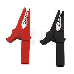 Jialun điện áp cao 55mm Alligator <span class=keywords><strong>Clip</strong></span> thủy tinh đầy nylon với Nickel-plated Brass an toàn cá heo 55mm Alligator <span class=keywords><strong>Clip</strong></span> 5 màu sắc - Product Image 4