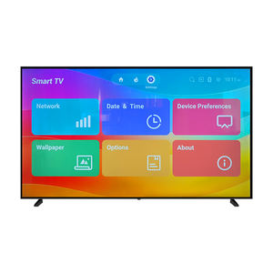 <span class=keywords><strong>TV</strong></span> LED intelligente Android 4K de <span class=keywords><strong>65</strong></span> <span class=keywords><strong>pouces</strong></span> avec rétroéclairage LED HDTV en verre trempé pour la maison et l'hôtel dans les tailles 50 55 58 <span class=keywords><strong>65</strong></span> 75 85 98 <span class=keywords><strong>pouces</strong></span> - Product Image 4