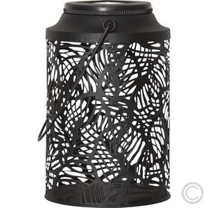 LED-Solar-Dekoleuchte 'Leafy' schwarz ( 9829621110 ) - Product Image 1