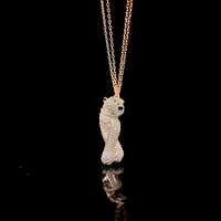 Parure Zircon Or Blanc Exquise et Élégante Unisexe, Boucles d'Oreilles et Collier, Fabrication d'Usine, Bijoux Sauvages et Séduisants, Style Tête de Léopard