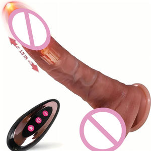 Venta al por mayor Juguete sexual Mujeres Consolador eléctrico Juguete Sexual Pene artificial Juguete para adultos Control remoto Vaginal Cock Vibrador <span class=keywords><strong>Dick</strong></span> - Product Image 1