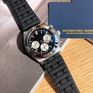 Montre mécanique de luxe pour homme en acier inoxydable de haute qualité avec miroir saphir et trois cadrans intégrés Breitlines - Product Image 5