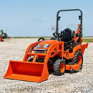 Tracteur compact BX25D presque neuf, 4x4, boîte de vitesses, machines agricoles et de jardinage avec chargeur frontal et pelle arrière, prêt à l'emploi - Product Image 1