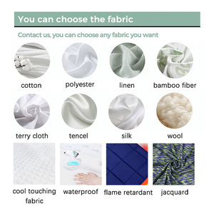 Có thể giặt giường bụi Mite dây kéo phong cách không thấm nước Polyester Nệm encasement cho điều chỉnh điện khung giường - Product Image 4