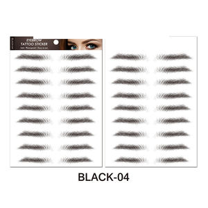 Nouveautés Autocollant de <span class=keywords><strong>Tatouage</strong></span> Temporaire Cosmétique Jetable par Transfert à l'Eau <span class=keywords><strong>Tatouage</strong></span> de Sourcils <span class=keywords><strong>4D</strong></span> pour Filles - Product Image 4