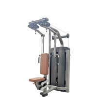 Appareil de musculation professionnel pour la poitrine, en acier, à usage commercial, à charge libre, pour exercices de pectoraux et de deltoïdes arrière (Pec Deck)