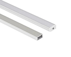 Profils d'extrusion en aluminium LED de haute qualité série 6000, profil de canal lumineux LED encastré en forme de <span class=keywords><strong>U</strong></span> personnalisé - Product Image 2