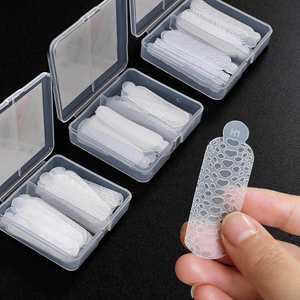 24 pièces de moules à ongles <span class=keywords><strong>en</strong></span> <span class=keywords><strong>silicone</strong></span> 3D double face, coussinets <span class=keywords><strong>en</strong></span> gel, motifs rose, flocon de neige, ondulé, linéaire, serpent, léopard, zèbre, diamant, réutilisables - Product Image 3