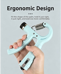 Adjustable Resistance Hand Grip Trainer Forearm Strengthener Muscle Building Injury Recovery <b>Exercise</b> Grip Finger <b>Exercise</b> - Product Image 2