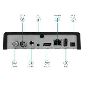Décodeur vidéo HD pour le commerce extérieur COMBO avec système d'exploitation Lanqi, Wi-Fi et USB - Vente chaude pour l'exportation vers l'Afrique (usage domestique) - Product Image 4