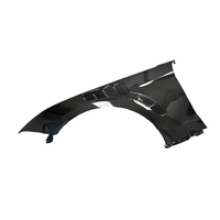 Nouveaux garde-boue perforés en fibre de carbone modifiés pour Mustang Mach-E 2021-2023, taille 170x145x40, noirs, légers, haute dureté