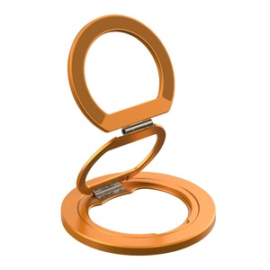 Support de téléphone magnétique à double anneau, usinage de précision CNC en métal, rotation infinie à 360°, réglage multi-angles, aimant puissant N52 - Product Image 5