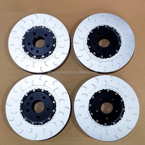 Hsingyik 2 pièces disques de freins à rotor pour Audi <span class=keywords><strong>A6</strong></span> A7 C7 C8 S6 Rs6 avant 400Mm arrière 356Mm 2012 <span class=keywords><strong>2015</strong></span> 2016 2018 - Product Image 2
