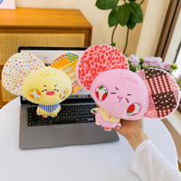 Porte-clés en peluche souris fruit à grandes oreilles, mignon, en gros, pendentif de sac à dos, cadeau d'anniversaire pour enfants, décoration de sac