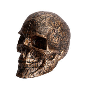 زينة جمجمة من لب الورق مخصصة لعيد الهالوين، قابلة للتخصيص لتزيين المنزل والمكتب - Product Image 3