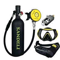 Bouteille de plongée sous-marine 1L en stock usine – Cylindre d'oxygène 1L pour la plongée