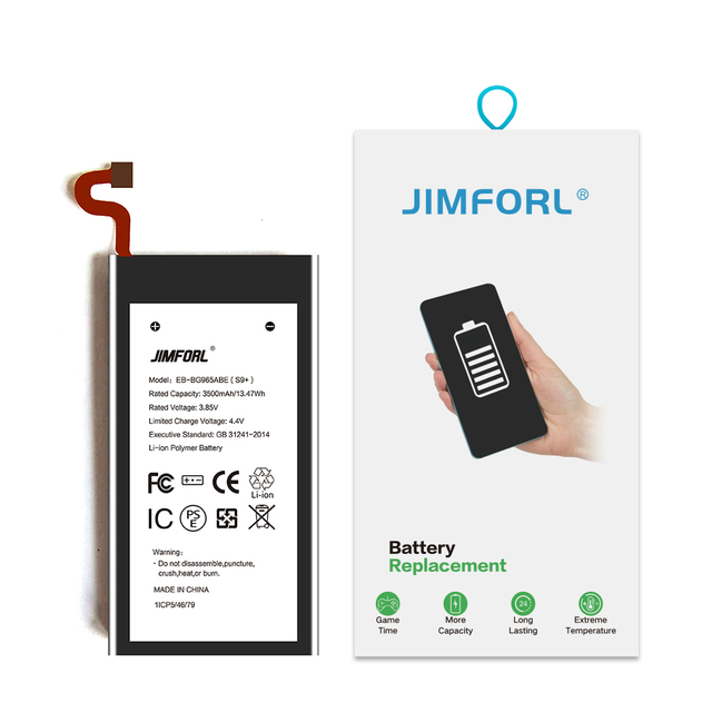 OEM Original Replacement Rechargeable Li-ion Polymer Battery S9 Plus Mobile Phone Stock 12-Month Warranty CE/FCC/RoHS Certified