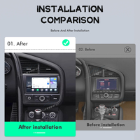 Android 13 pour Audi R8 2007-2015 Car GPS Navigation Auto Stereo HeadUnit Multimedia Radio Recorder Music videoPlayer Carplay