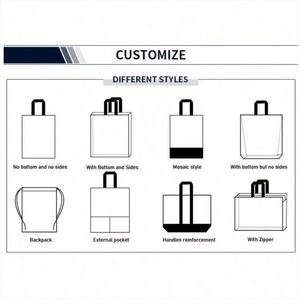 Sac en PP tissé laminé personnalisé avec logo, impression couleur, sac de shopping écologique - Product Image 6