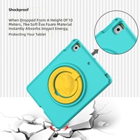 Untuk TAB Idea 11"TB335/336FU Casing Pelindung Tablet Anak Pro dengan Braket Putar 360 Derajat Lenovo Xiaoxin PAD 11 inci
