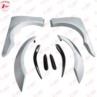 Z-ART 2008-2010 Kit de carrosserie série noire pour Mercedes W204 C63 AMG BS Kit de carrosserie de pare-chocs pour Benz C63 coupé AMG Kit de carrosserie de réglage