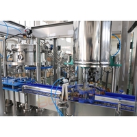 Machine de remplissage automatique à grande vitesse pour boissons gazeuses en canettes |   2000 canettes/heure pour les canettes en aluminium