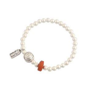 Bracelet en écaille de tortue givré, argent pur, ambre, bijoux pour femmes, cadeau, style chinois traditionnel - Product Image 5